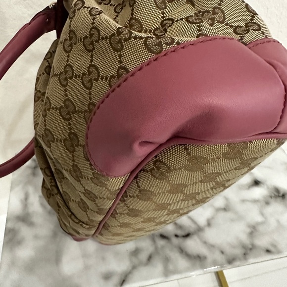 Gucci 2 way canvas Sukey Tote - Picture 6 of 16